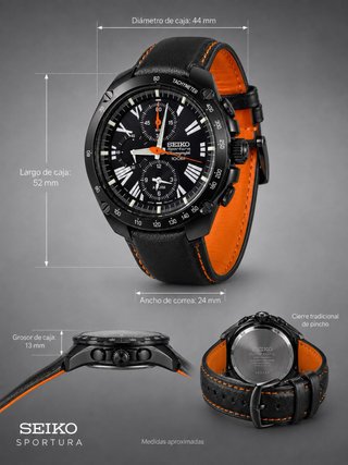 Seiko Sportura Cronógrafo 100M