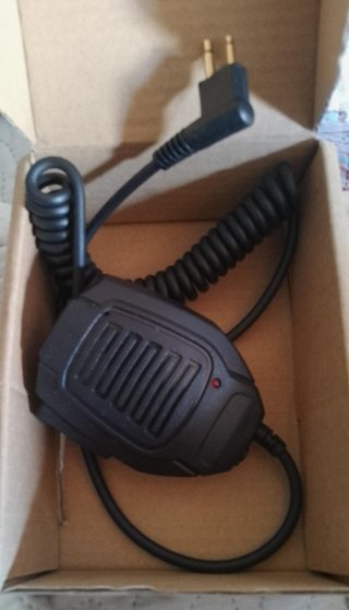 Micro Altavoz Mano Walkie 2 Pines Tipo K