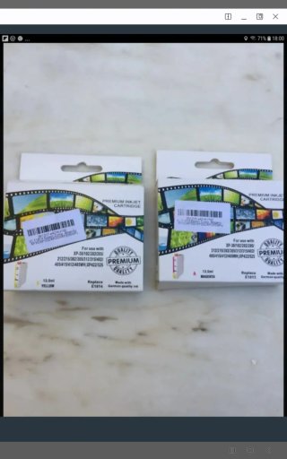 2 cartuchos tinta impresora nuevos