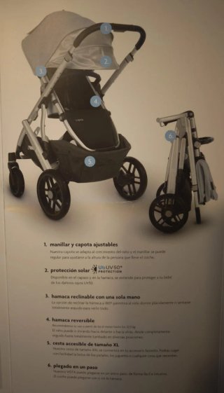 Uppababy Vista capazo y silla