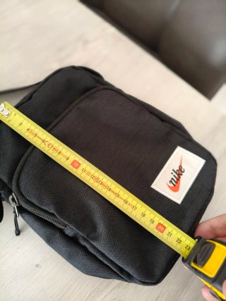 Bolso bandolera Nike negro