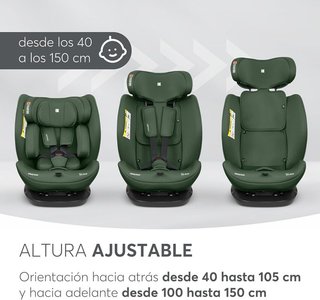 Silla de coche Kikka Boo i-Explore Verde