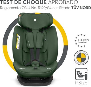 Silla de coche Kikka Boo i-Explore Verde
