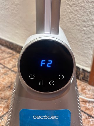 Ventilador Cecotec Torre Plata y Blanco
