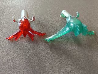 Latios e Latias Pokemon Tomy Clear Sparks