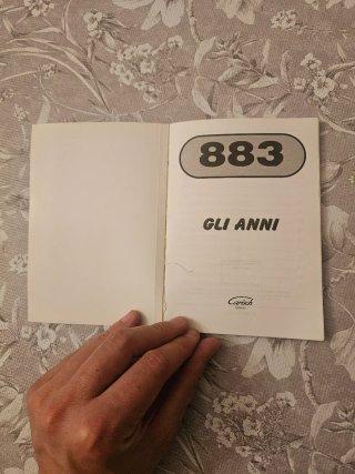 Spartito Ufficiale Max Pezzali 883 Gli Anni