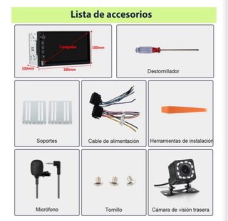 Hexinex 7" Radio de Coche 2 DIN Universal