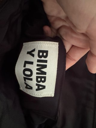Bolso hombro trenzado Bimba y Lola