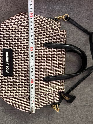 Bolso hombro trenzado Bimba y Lola