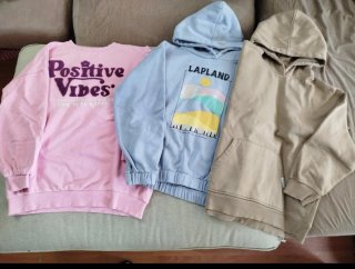 Conjunto 3 camisolas 11/12 anos