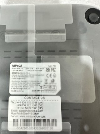 Mini PC NiPoGo Ak1PLUS Intel N5030 12GB RAM