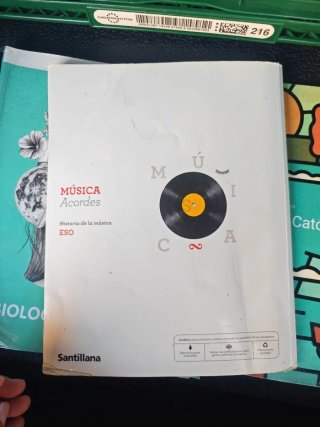 Libro Música Acordes Santillana