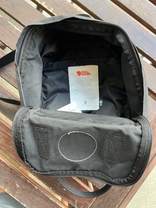 Zaino Fjällräven Kånken Mini Nero