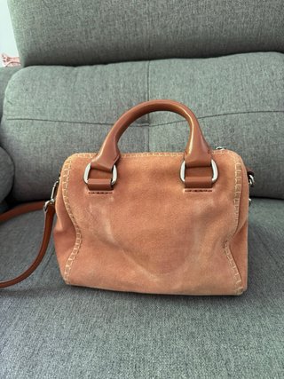 Bolso Bimba y Lola ante coral/rosa