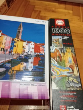 Puzzles 1000/ 500 : Gorjuss, Harry Potter, Italia