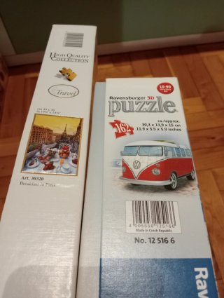 Puzzles 1000/ 500 : Gorjuss, Harry Potter, Italia