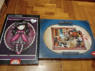 Puzzles 1000/ 500 : Gorjuss, Harry Potter, Italia