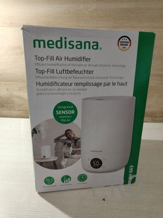 Humidificador con sensor incorporado - Medisana