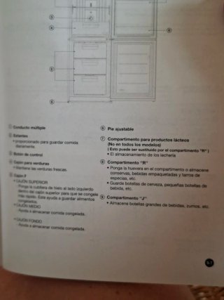 Frigorífico Combi Daewoo Blanco