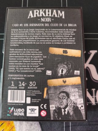 Arkham Noir 1, 2 y 3 + Tapete