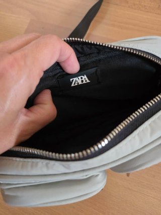 Bolso Zara niña gris