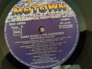 The Supremes A' Go-Go Vinilo LP Motown