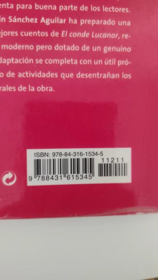 El Conde Lucanor N/c