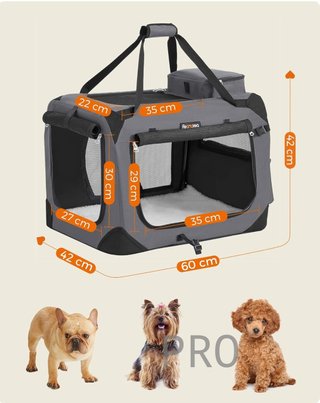 Transportín para gatos y perros - Feandrea