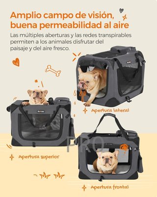 Transportín para gatos y perros - Feandrea