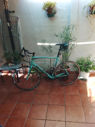 Bicicleta Bianchi Aluminio Carretera