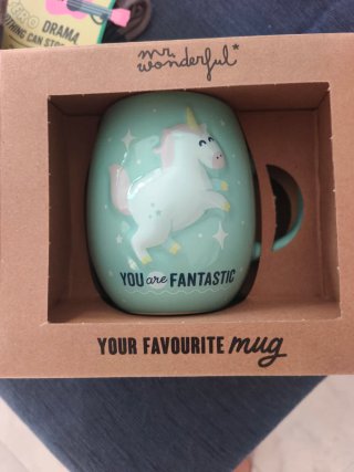 Taza Mr. Wonderful Unicornio You are Fantastic