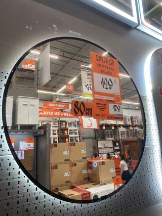 Espejo Redondo LED ,regulador de intensidad de luz
