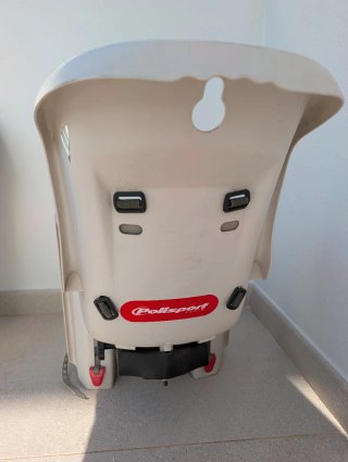 Asiento bici infantil reclinable Polisport