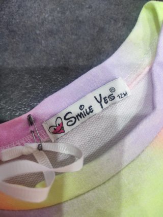 Set bimba 12 mesi maglia e leggings