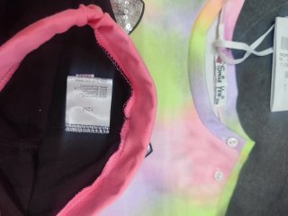 Set bimba 12 mesi maglia e leggings