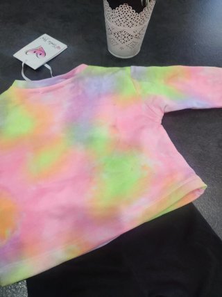 Set bimba 12 mesi maglia e leggings