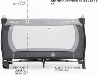Cuna de viaje Hauck Sleep n Play