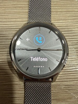 Reloj Garmin Vivomove Luxe Plata
