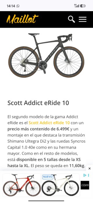 Scott Addict Eride 10