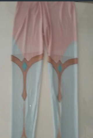 Cosplay dorado y blanco talla xl