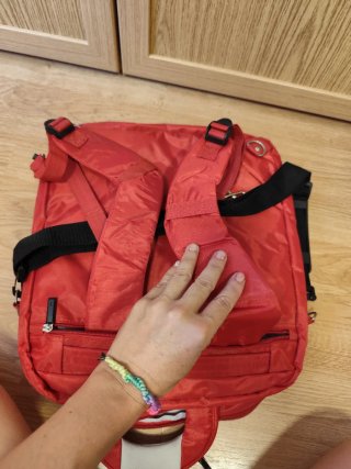 Bandolera y mochila para portátil