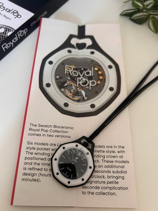 Swatch x Audemars Piguet Royal Pop Ocho Negro