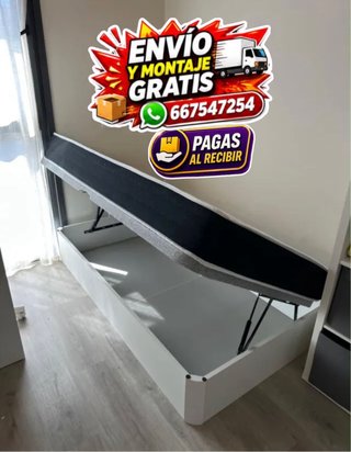 CANAPÉ 90x190 105x190 135x190 150x190 160x200