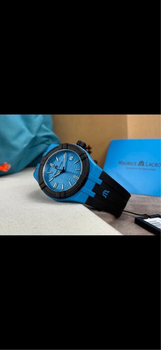 Maurice Lacroix Icon Tide Azul y Negro