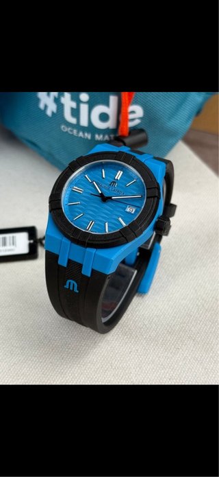 Maurice Lacroix Icon Tide Azul y Negro