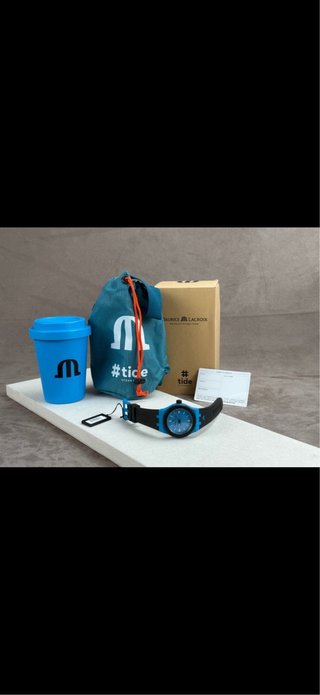 Maurice Lacroix Icon Tide Azul y Negro