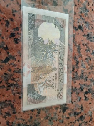Banconota Somalia N 50 scellini FDS