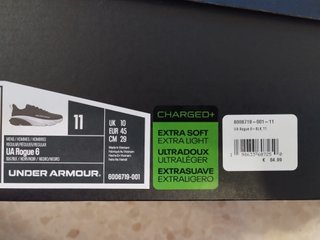 Zapatilla Under Armour Rogue 6 Talla 45