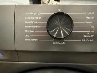 Lavadora Hisense Inox 8kg