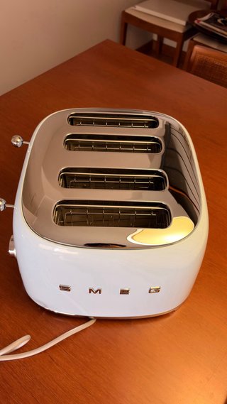 Tostadora SMEG TSF03PBEU 4 ranuras